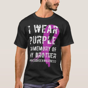 Minne för Lila av överdosering av min broder - gi T Shirt