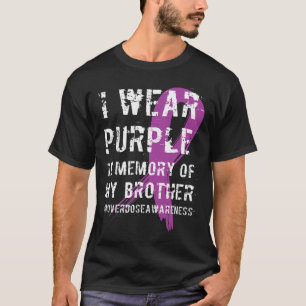 Minne för Lila av överdosering av min bror 1 T Shirt