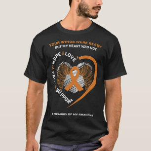 Minne för min mormor Leukemi-medvetenhet T Shirt