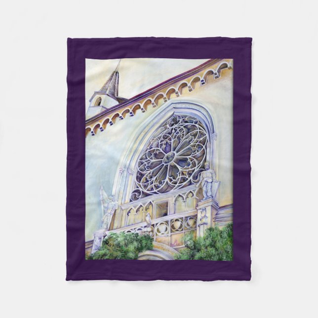 Minne i Budapest Fleecefilt (Framsidan)