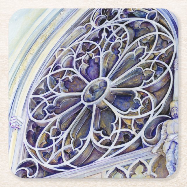 Minne i Budapest Underlägg Papper Kvadrat (Framsidan)