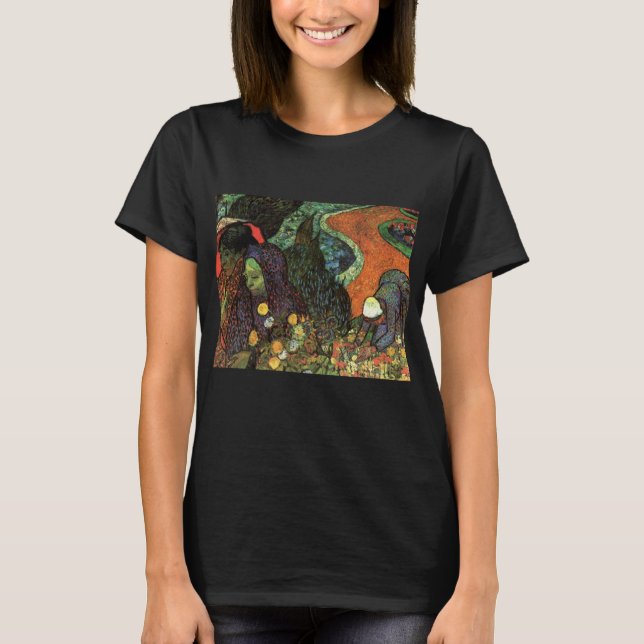 Minne i Garden at Etten av Vincent van Gogh T Shirt (Framsida)