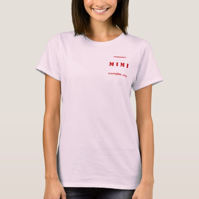 MINNE MIMI - Dam långärmad Tee Shirt (Framsida)