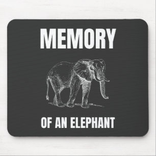 Minne på en elefant musmatta