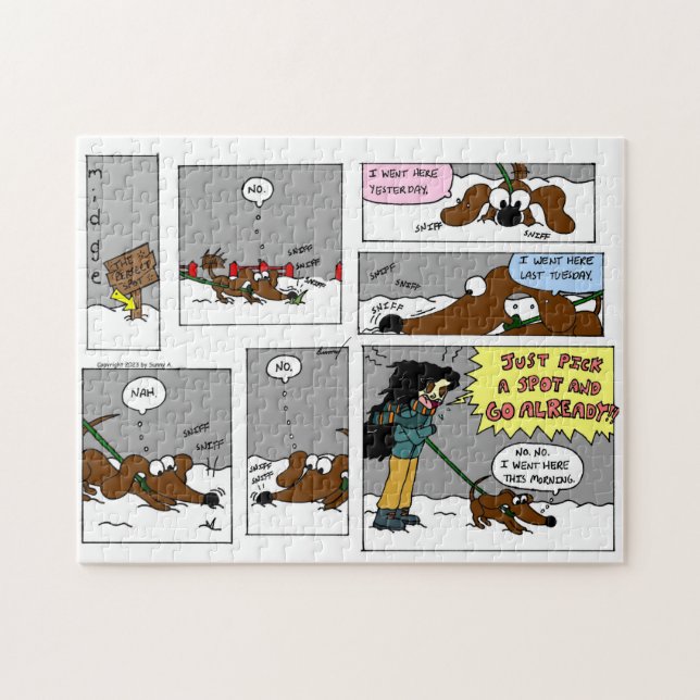 Minne Perfekten Spot Puzzle Pussel (Horisontell)