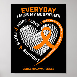 Minne till minne av Godfather Leukemia Awaren Poster