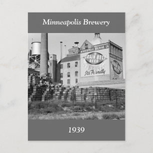 Minneapolis Brewery, 1930-talet Vykort