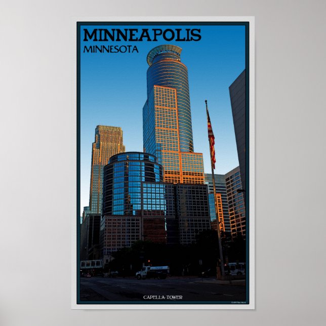 Minneapolis - Capella Torn Poster (Framsidan)