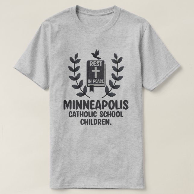 Minneapolis CatholSchool Children T-Shirt (Design framsida)