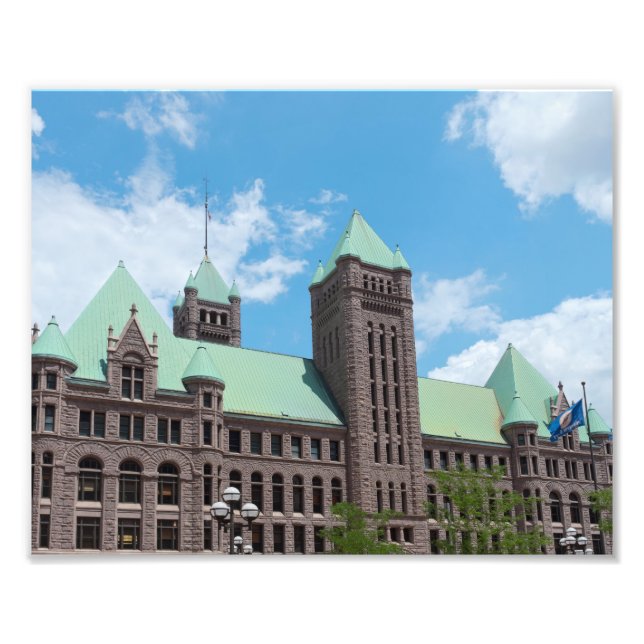 Minneapolis City Hall Fototryck (Framsidan)