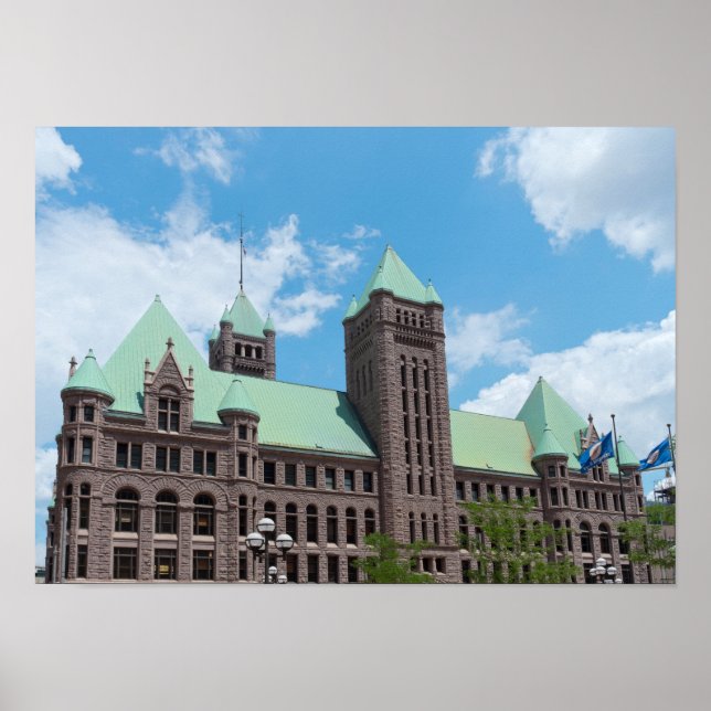 Minneapolis City Hall Poster (Framsidan)