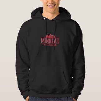 Minneapolis City i delstaten Minnesota Hoodie