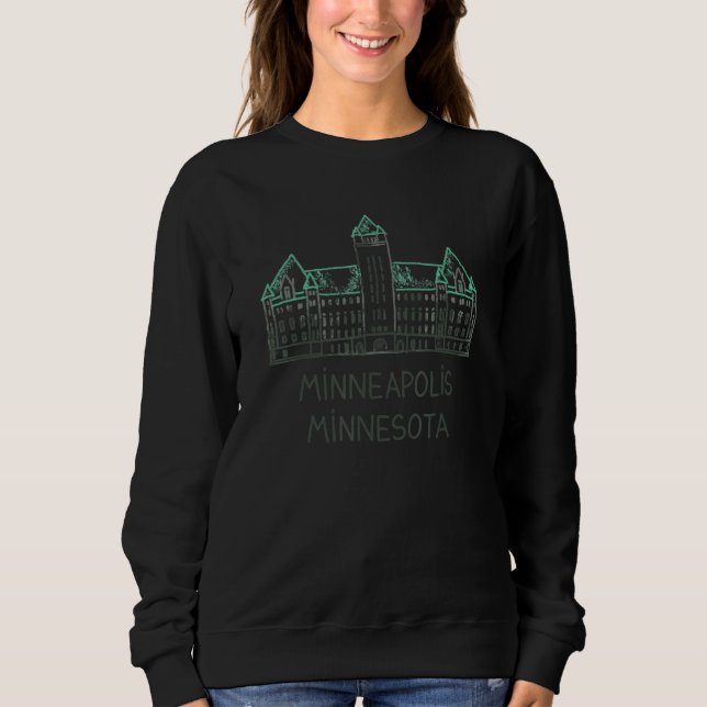 Minneapolis City Minnesota souvenir  for men women T Shirt (Framsida)