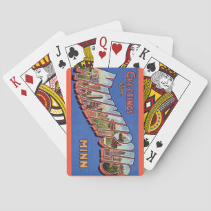 Minneapolis Hälsning-spelkort Casinokort