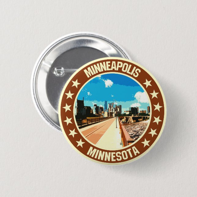 Minneapolis Knapp (Framsida & baksida)