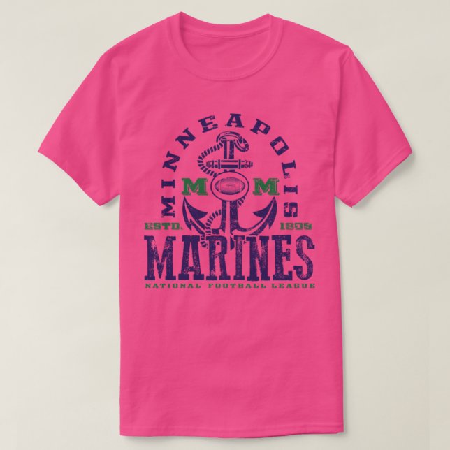 Minneapolis Marines T Shirt (Design framsida)