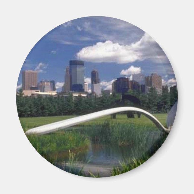 Minneapolis memorabilia magnet (Framsidan)