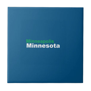 Minneapolis, Minnesota Ceramic Tile Kakelplatta
