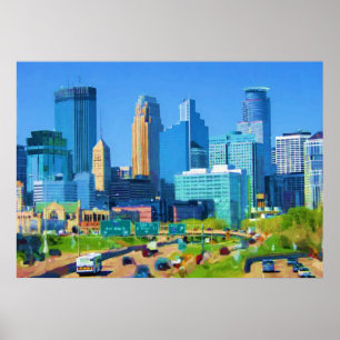 Minneapolis, Minnesota, Förenta staterna Poster
