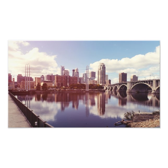 Minneapolis Minnesota Fototryck (Framsidan)