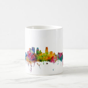 Minneapolis Minnesota horisont Kaffemugg