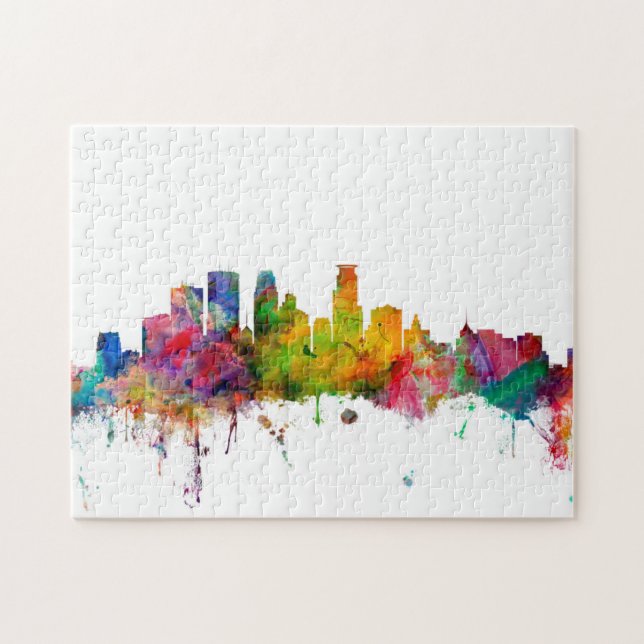 Minneapolis Minnesota horisont Pussel (Horisontell)