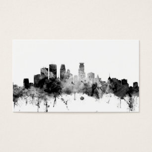 Minneapolis Minnesota horisont Visitkort