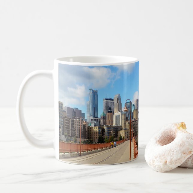 Minneapolis Minnesota Kaffemugg (Med munk)