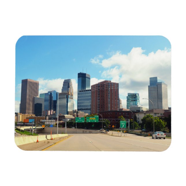 Minneapolis Minnesota Magnet (Horisontell)
