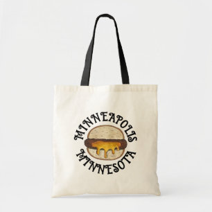 Minneapolis Minnesota MN Juicy Lucy Cheese Burger Tygkasse