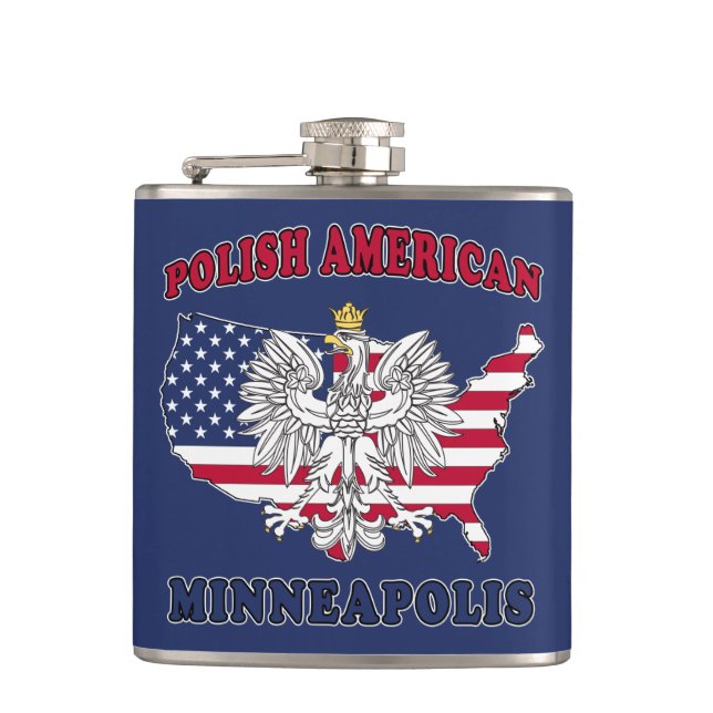 Minneapolis Minnesota polska Fickplunta (Framsidan)