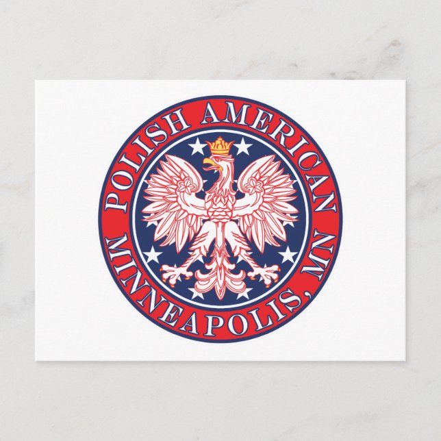 Minneapolis Minnesota polska Vykort (Framsida)