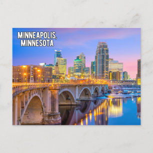 Minneapolis Minnesota Postcard Vykort