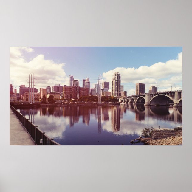 Minneapolis Minnesota Poster (Framsidan)