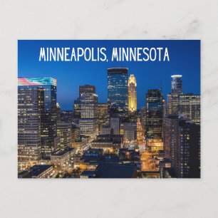 Minneapolis Minnesota Souvenir Travel Postkort Vykort