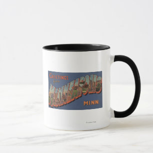 Minneapolis Minnesota - stora brevplatser Mugg