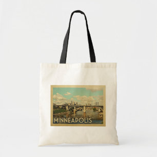 Minneapolis Minnesota Vintage resor Tygkasse