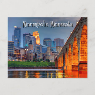 Minneapolis Minnesota vykort
