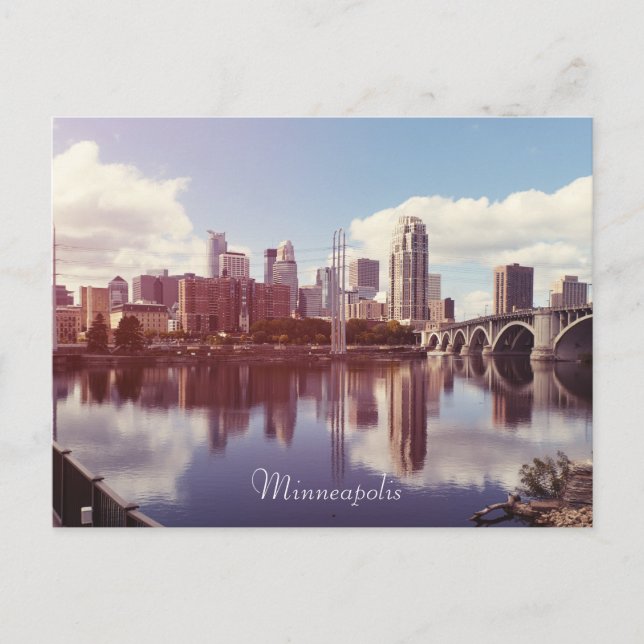 Minneapolis Minnesota Vykort (Framsida)