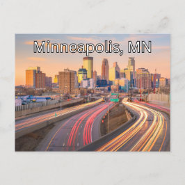 Minneapolis, MN Postcard Souvenir Vykort