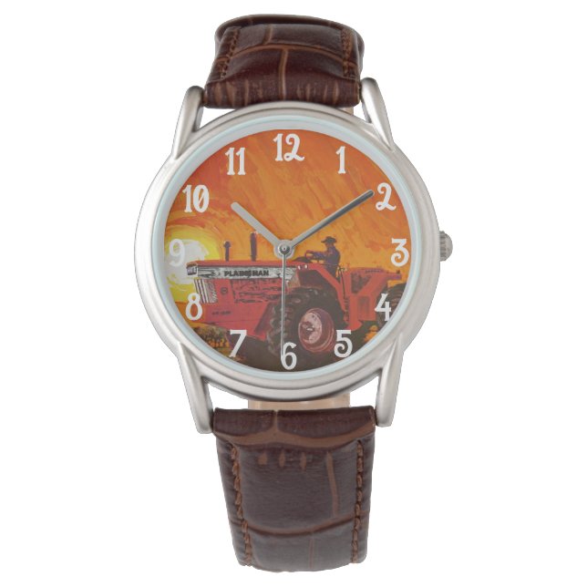 Minneapolis Moline A4T Tractor Watch Armbandsur (Framsida)