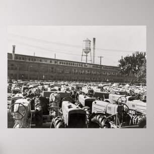 Minneapolis-Moline Tractor: 1939 Poster