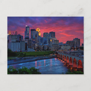 Minneapolis Öga Vykort