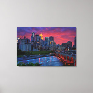 Minneapolis ögagodis canvastryck