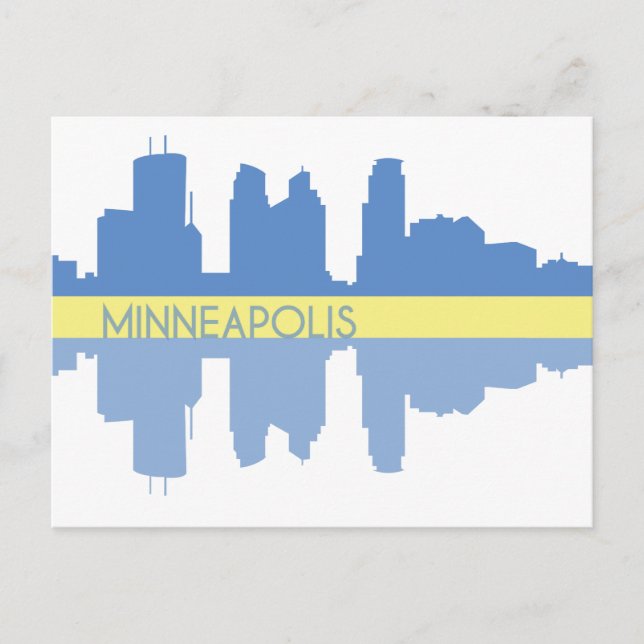 Minneapolis Postcard Vykort (Framsida)