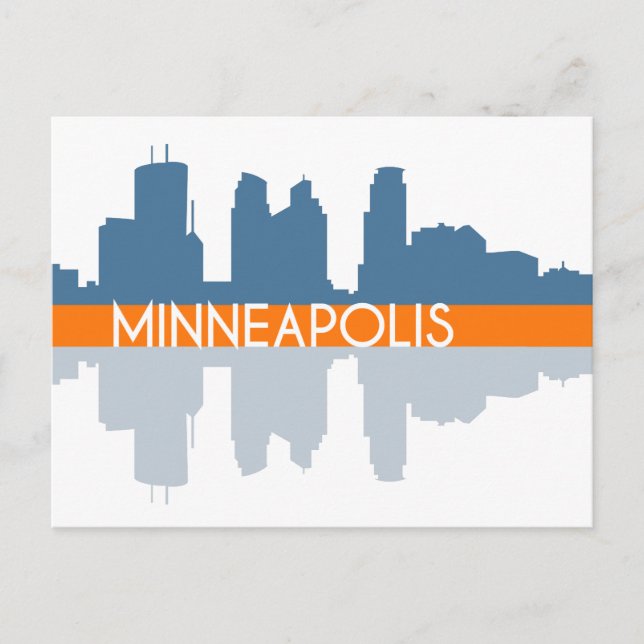 Minneapolis Postcard Vykort (Framsida)