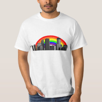 Minneapolis regnbågehorisont t shirt