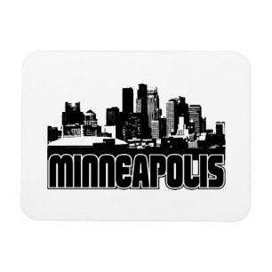 Minneapolis Skyline Magnet