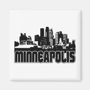 Minneapolis Skyline Magnet