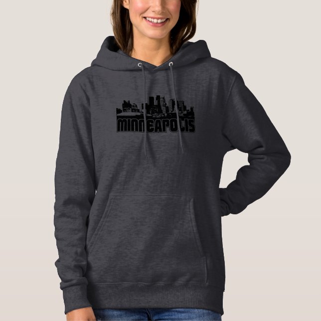 Minneapolis Skyline Tröja (Framsida)